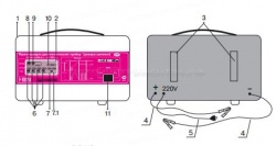 Пускозарядно-диагностический прибор Т-1012А (PIC)